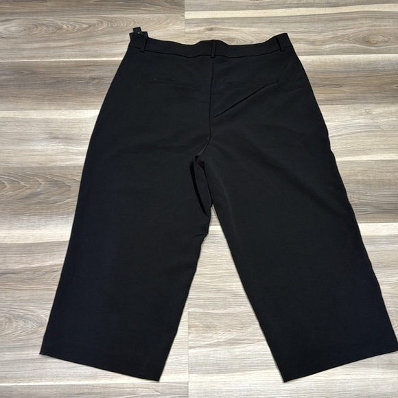 🏁 Lily Morgan black cropped pants size 1X NWT - Picture 9 of 10